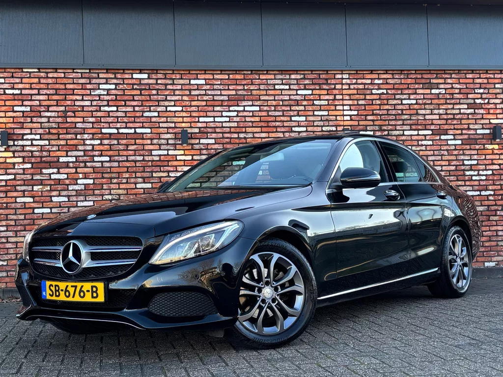 Mercedes-Benz C-klasse Sedan 180 Business Automaat Schuif-Dak Trekhaak Led Cruise Dealer-OH!