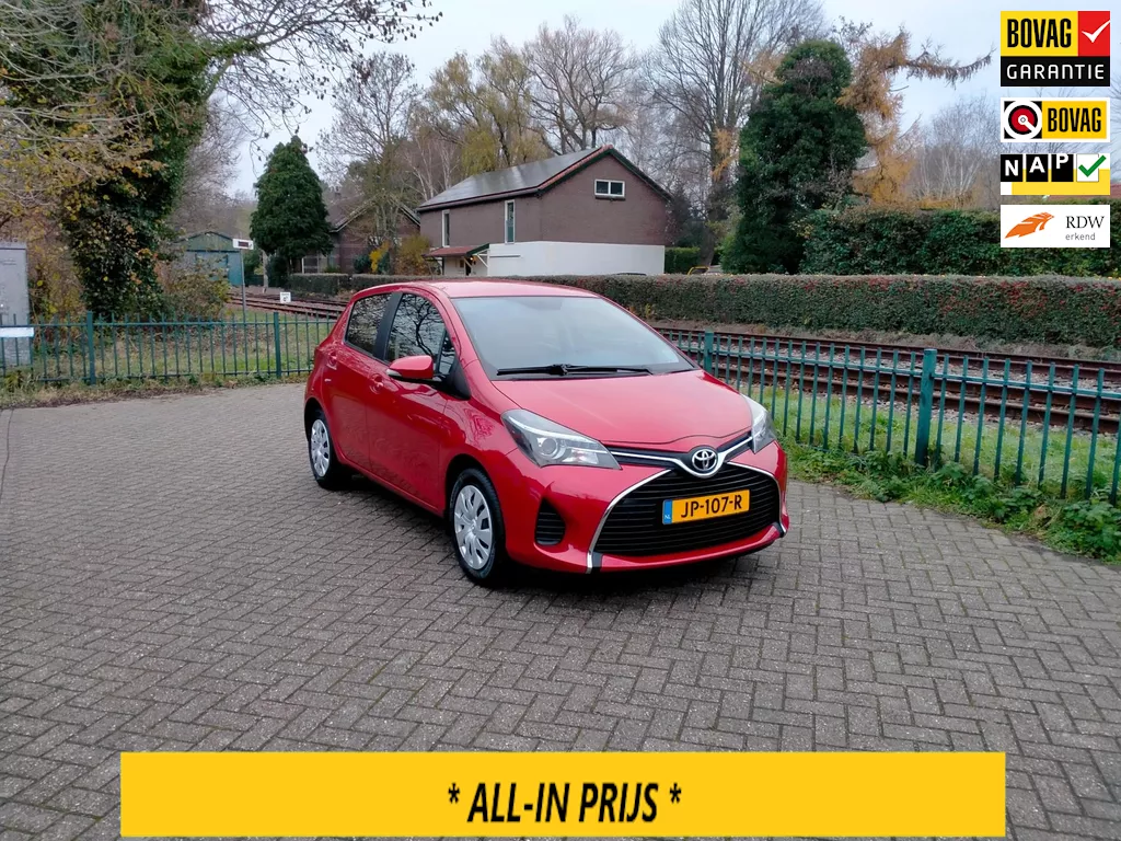 Toyota Yaris 1.3 VVT-i Aspiration airco trekhaak 1e eig. ALLINPRIJS