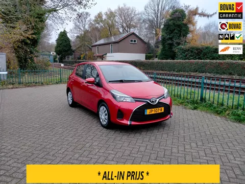 Toyota Yaris 1.3 VVT-i Aspiration airco trekhaak 1e eig. ALLINPRIJS