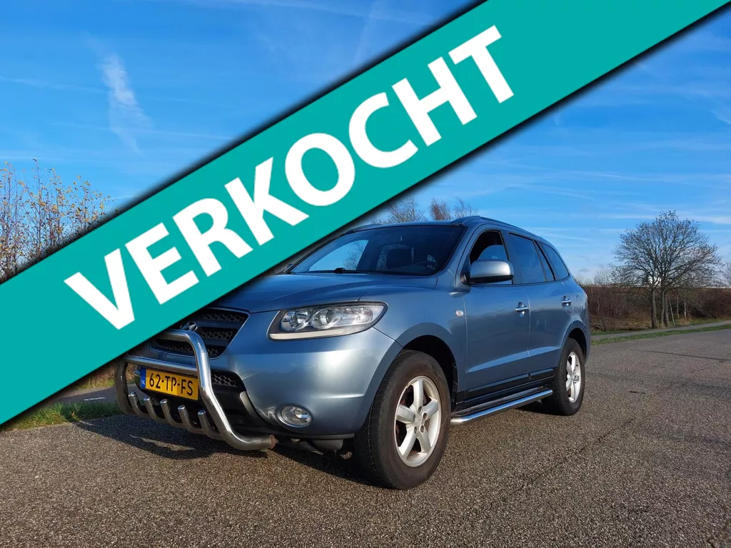 Hyundai Santa Fe 2.7i V6 Style 7p. 7 PERSOONS, AIRCO, TREKHAAK.