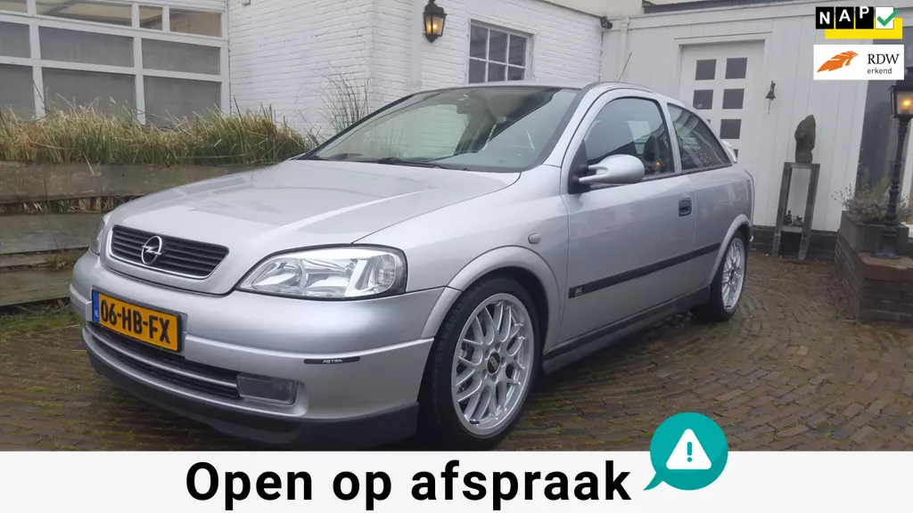Opel Astra 2.0-16V OPC 1 , 100 % in originele staat en in Excellent mooie conditie, taxatie rapport van 8500 euro
