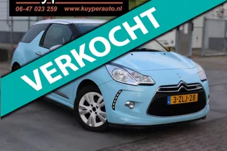 Citroen DS3 1.6 VTi So Chic automaat leder navi parkeersensoren trekhaak AIRCO