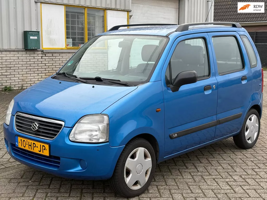 Suzuki Wagon R+ 1.3 I 76 PK Automaat Bj 2001 Luxe 3e Eig 5 Deurs Weinig Km,s 132.793 Stuurbekr Airco Airbags Elec.Ramen Centr.Verg