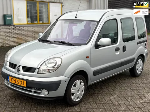 Renault Kangoo 1.6 I 16V 95 PK Bj 2003 Privilege Nieuwe APK 11-2026 Elec.Pakket 2x Schuifdeur Extra,s