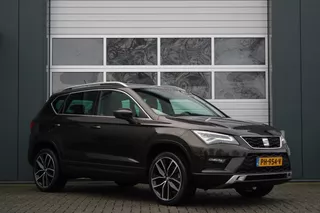Seat Ateca 1.4 EcoTSI Xcellence 150pk Cruise/Panodak/Camera/Stoelverwarming/Leder/Keyless/Navi/PDC/Carplay/Android/LED19"LM/1e.Eig