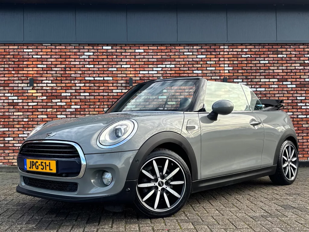 Mini Mini Cabrio 1.5 Cooper Chili Cabrio Leer Led Stoelverw Nav/Cruise Grey UITSTRALING!
