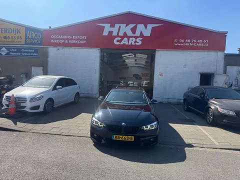 BMW 4-serie Coupé 418i High BJ 2017 m pakket opedak leer navi