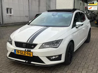 SEAT Leon 2.0 TDI FR Business Sport BJ: 2013 Pano Line Assist Led Leder Navi Stoelverw.