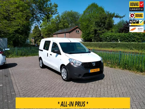 Dacia Dokker 1.5 dCi 75 Basic trekhaak marge auto ALLINPRIJS