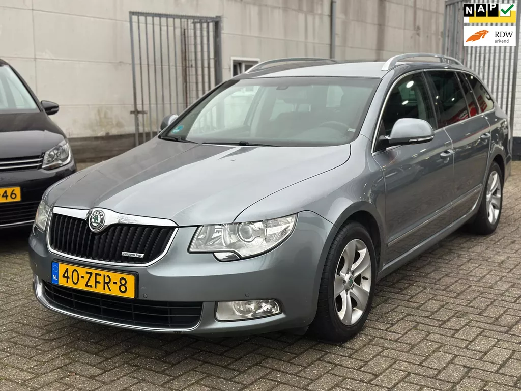 Skoda Superb Combi 1.6 TDI Greenline Ambition Business Line BJ: 2012 NAVI AIRCO CRUISE CONTROL NETTE AUTO