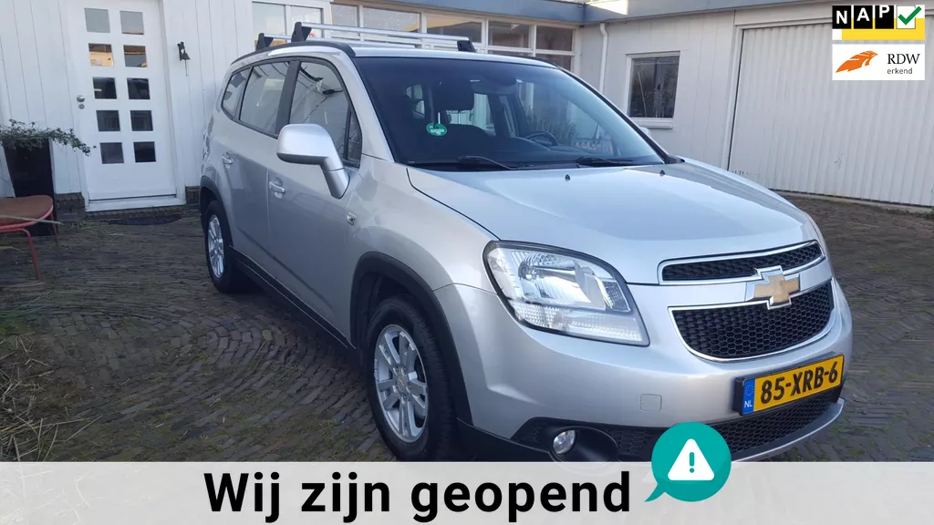 Chevrolet Orlando 1.8 LT, keurige en zeer goede 7 persoons auto,Nwe distributie in november 25