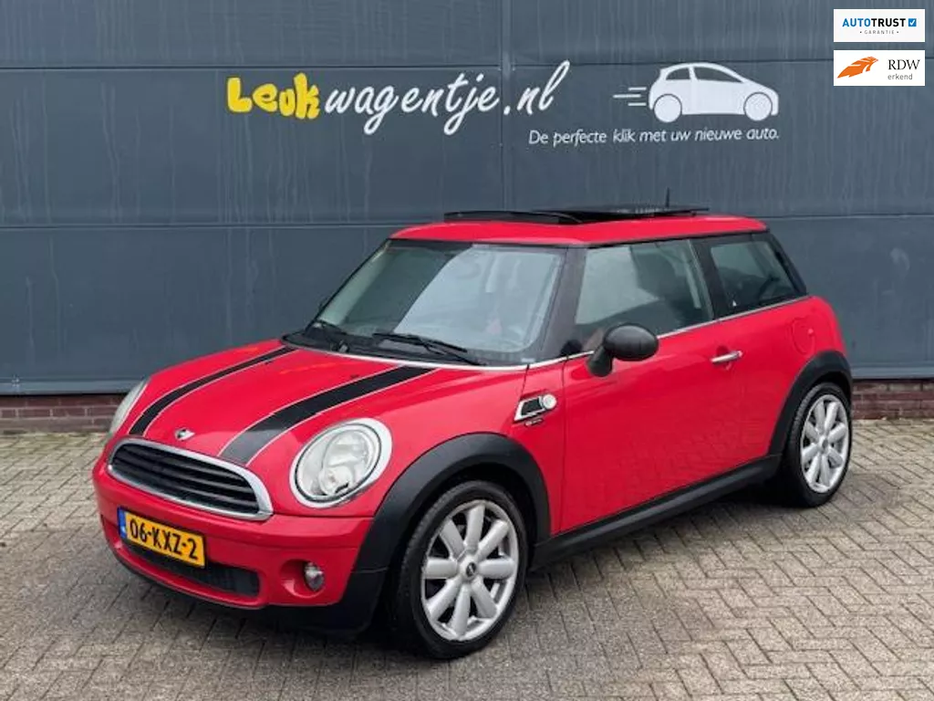 Mini Mini 1.4 One Anniversary MK II *schuifdak *airco *NL