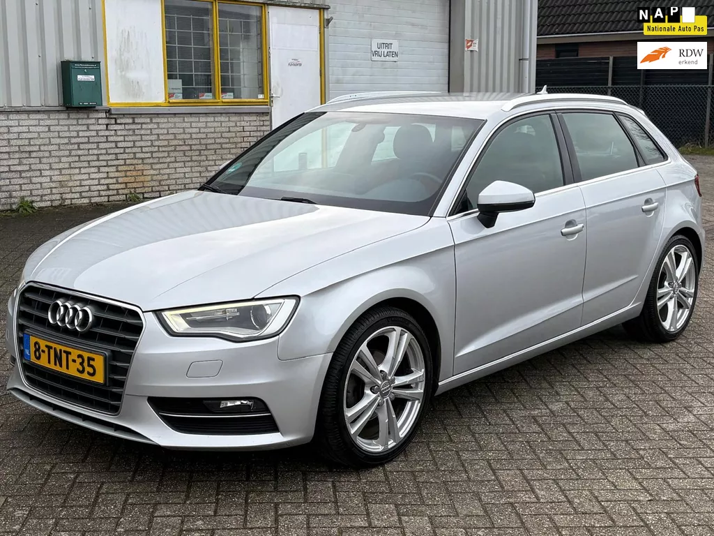 Audi A3 Sportback 1.4 TFSI 122 PK AUT Bj 2014 Ambition Pro Line Sport 2e Eig 5 Deurs Ecc Airco Navi Leder Xenon Led Pdc 18 Inch