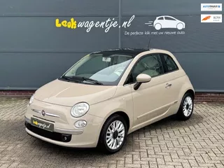 Fiat 500 1.2 Lounge *cappuccino *panorama *airco *bluetooth