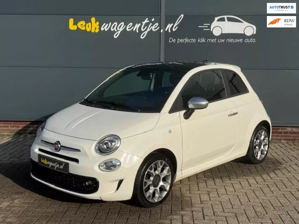Fiat 500 1.2 Rockstar *carplay *cruise *panorama *16 inch