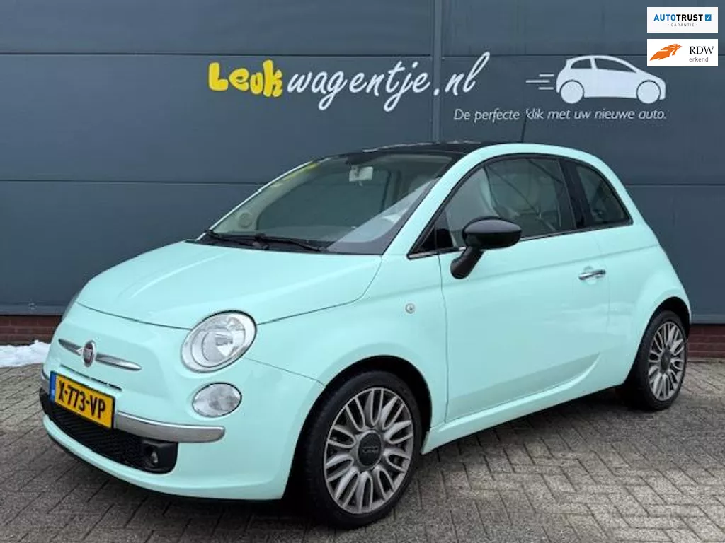 Fiat 500 0.9 TwinAir Turbo Cult *leder *climate *pano *16”