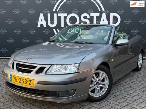 Saab 9-3 Cabrio 1.8t Linear Cruise Control / NAP / Airco / APK / Stoelverwarming