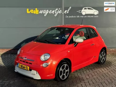 Fiat 500 E 24kwh Automaat *leder *climate *stoelverwarming