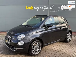 Fiat 500 C 1.2 Lounge Cabrio Automaat *leer *16” *p-sensor