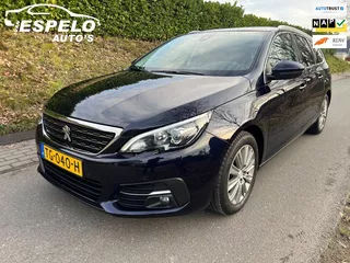 Peugeot 308 SW 1.2 PureTech Blue Lease Premium AUTOMAAT, 83.713 km NAP, Panoramadak, Camera, Navi, Apple/android, Led, Pdc, Cruise