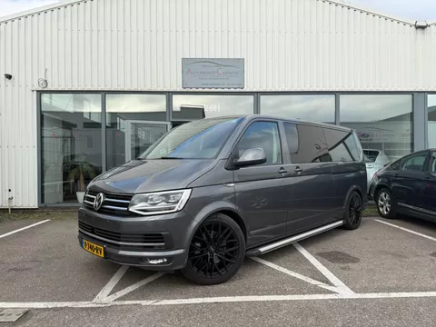 Volkswagen Transporter 2.0 TDI L2H1 DC Highline 204 pk | DSG | ACC | PDC |NAVI | CUSTOM INTERIEUR | VERLAAGD | DUBBELE SCHUIFDEUR