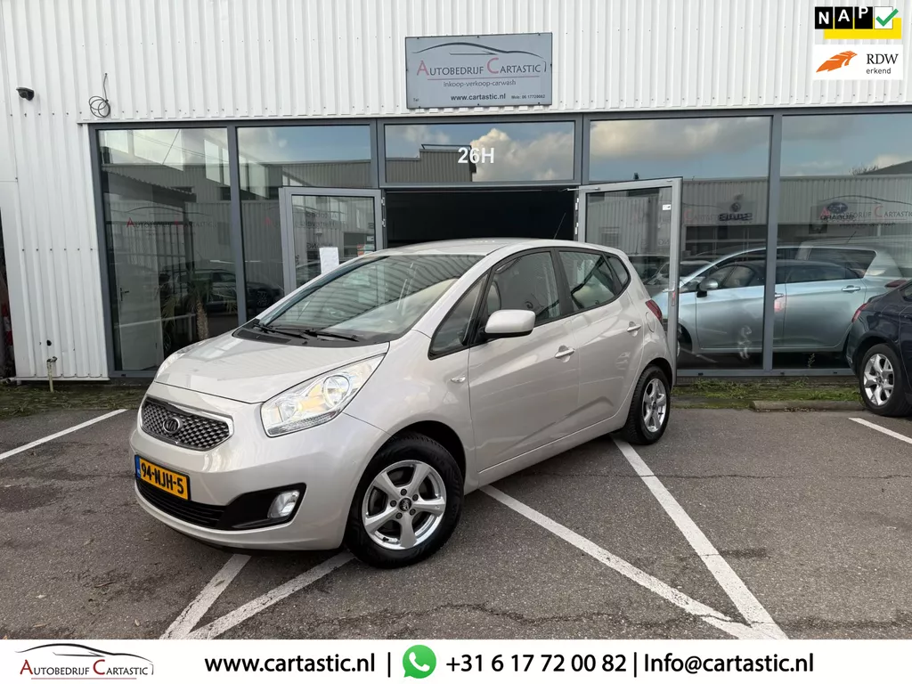 Kia Venga 1.6 CVVT Comfort Pack AUTOMAAT | 1e EIEGNAAR | CRUISE CONTROL | AIRCO | ONDERHOUDSHISTORIE | NAP | APK |