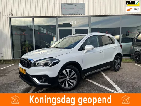 Suzuki S-Cross 1.4 Boosterjet High Executive AUTOMAAT | LEER | 1e EIGENAAR | DEALER ONDERHOUDEN | KEYLESS | PANO | STOELVERW. | NA