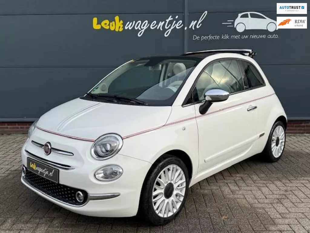 Fiat 500 C 1.2 Dolcevita Cabrio *leder *carplay *cruise *ecc
