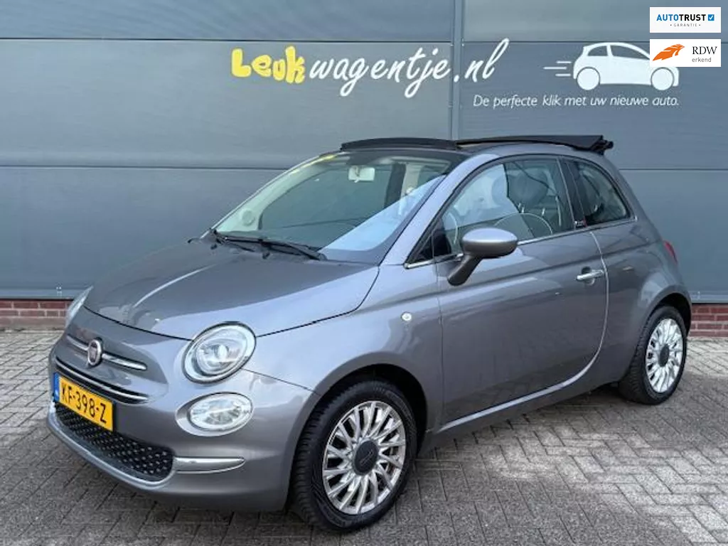 Fiat 500 C 0.9 TwinAir Turbo Lounge Cabrio *airco *bluetooth