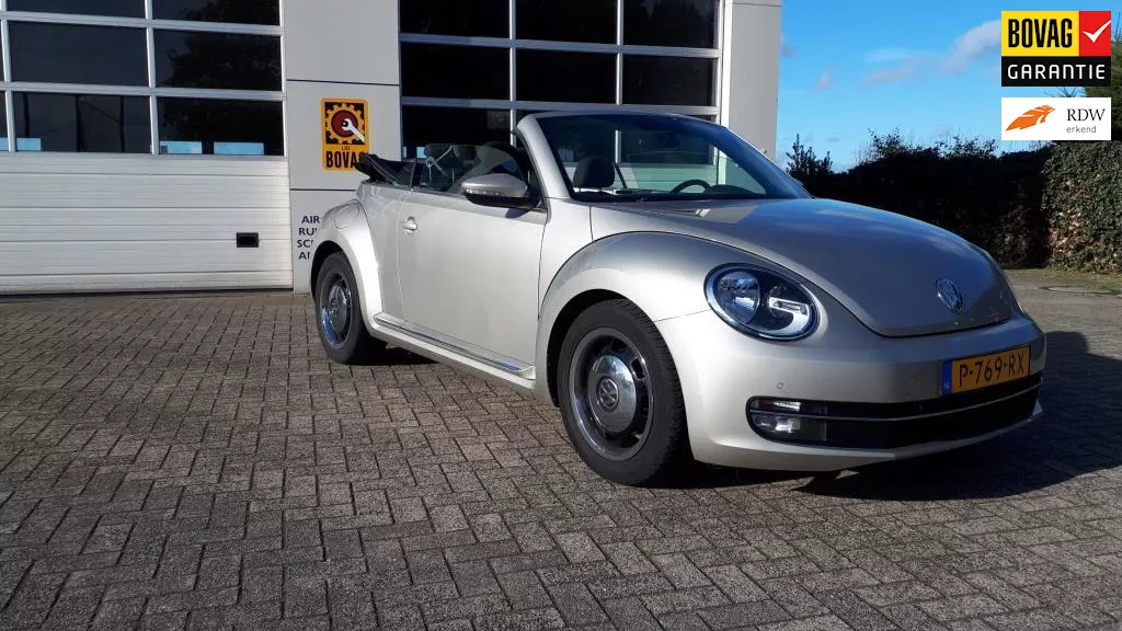 Volkswagen Beetle Cabriolet 1.4 TSI Design, Automaat, Navi, cruise, Bovag-garantie
