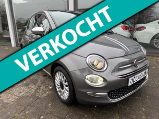 Fiat 500 0.9 TwinAir Turbo Lounge | Leder | Schuifkanteldak | |Navigatie