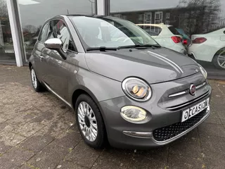 Fiat 500 0.9 TwinAir Turbo Lounge | Leder | Schuifkanteldak | |Navigatie