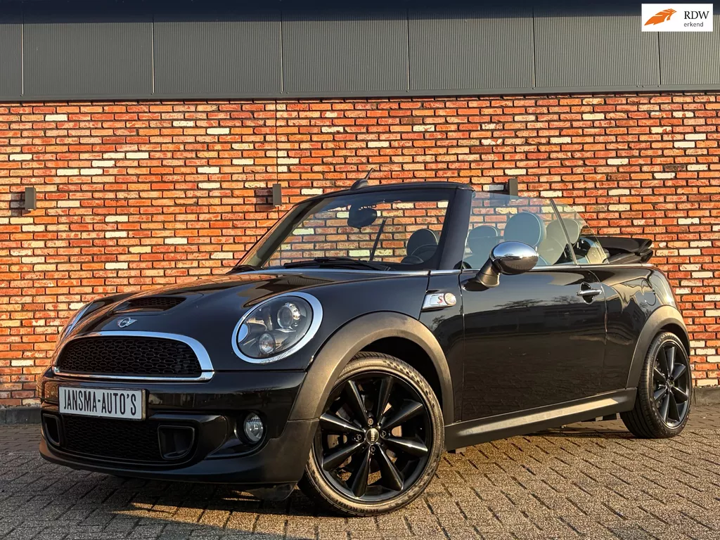 Mini Mini Cabrio 1.6 Cooper S Chili Leer 17inch Vol Dealer Ondh 1e Eig!