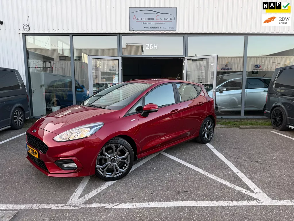Ford Fiesta 1.0 EcoBoost ST-Line KEYLESS | B&O | NAVI | PDC | CRUISE CONTROL | AIRCO | DEALER ONDERHOUDEN | NAP | APK |