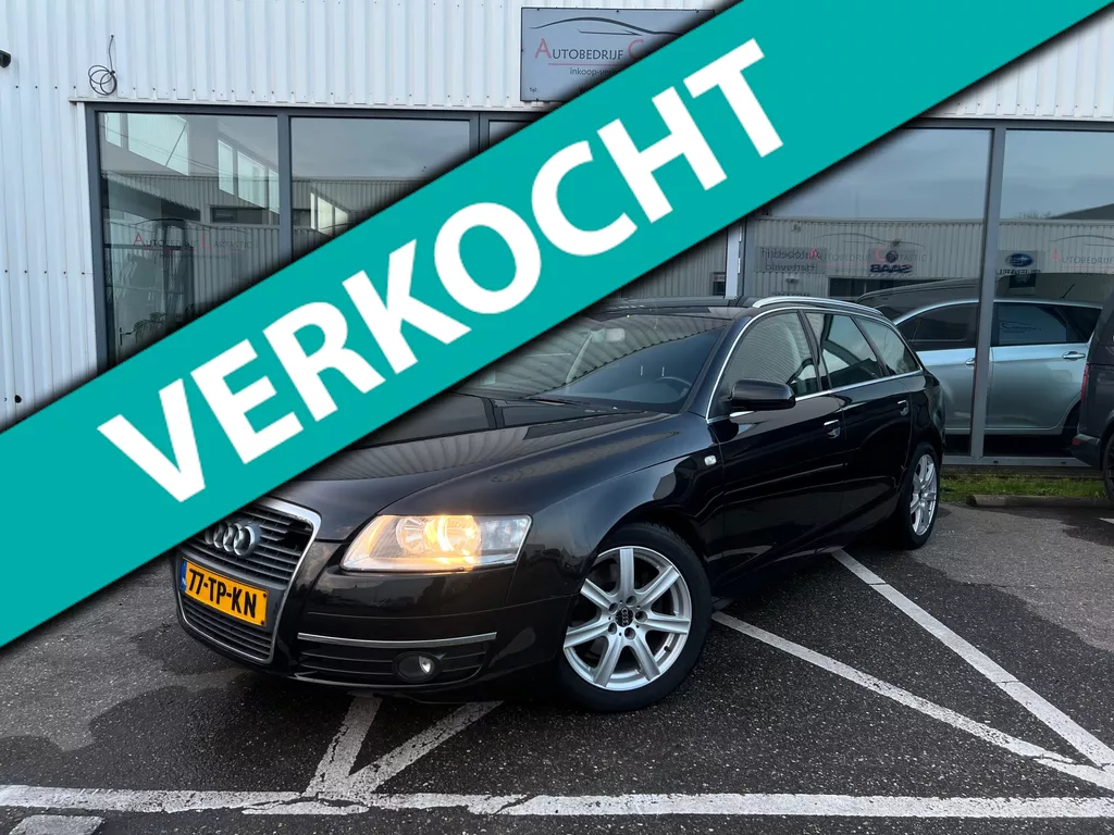 Audi A6 Avant 2.4 Pro Line NAVI | AUTO | LEER | CRUISE | CAMERA | PDC | ONDERHOUDEN | NAP | APK