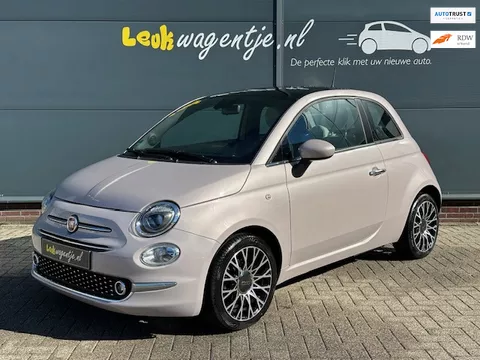 Fiat 500 1.2 Star Automaat *carplay *cruise *p-sensor *16"