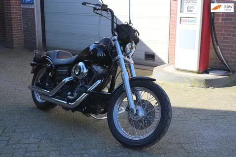 Harley Davidson Chopper 96 FXDB Dyna Street Bob werkelijk in nieuwstaat