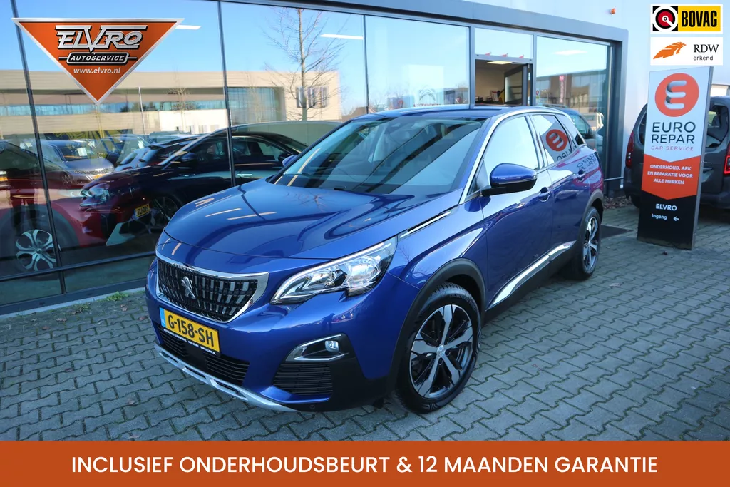 Peugeot 3008 1.2 PureTech Allure AUTOMAAT NAVI CAMERA STOELVERW TREKHAAK CRUISE PDC V+A RIJKLAARPRIJS!!