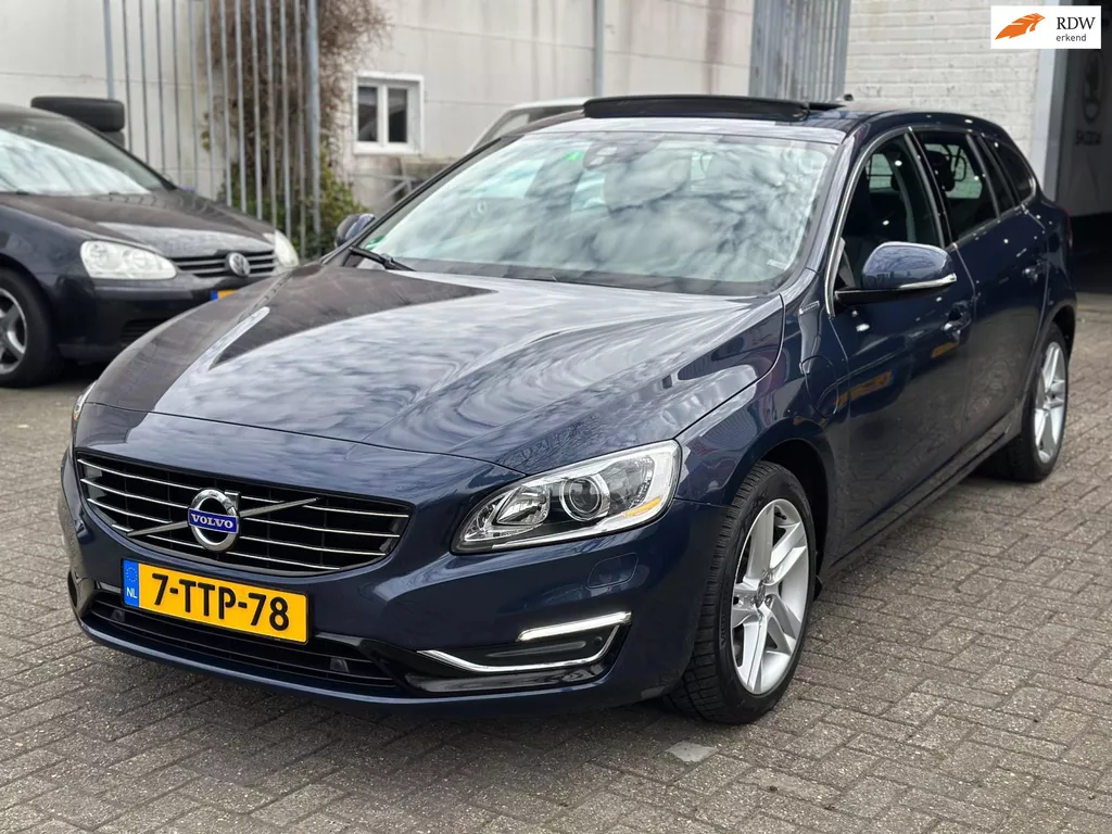 Volvo V60 2.4 D6 AWD Plug-In Hybrid Summum Bj:2014 NAP Opendak Nette auto