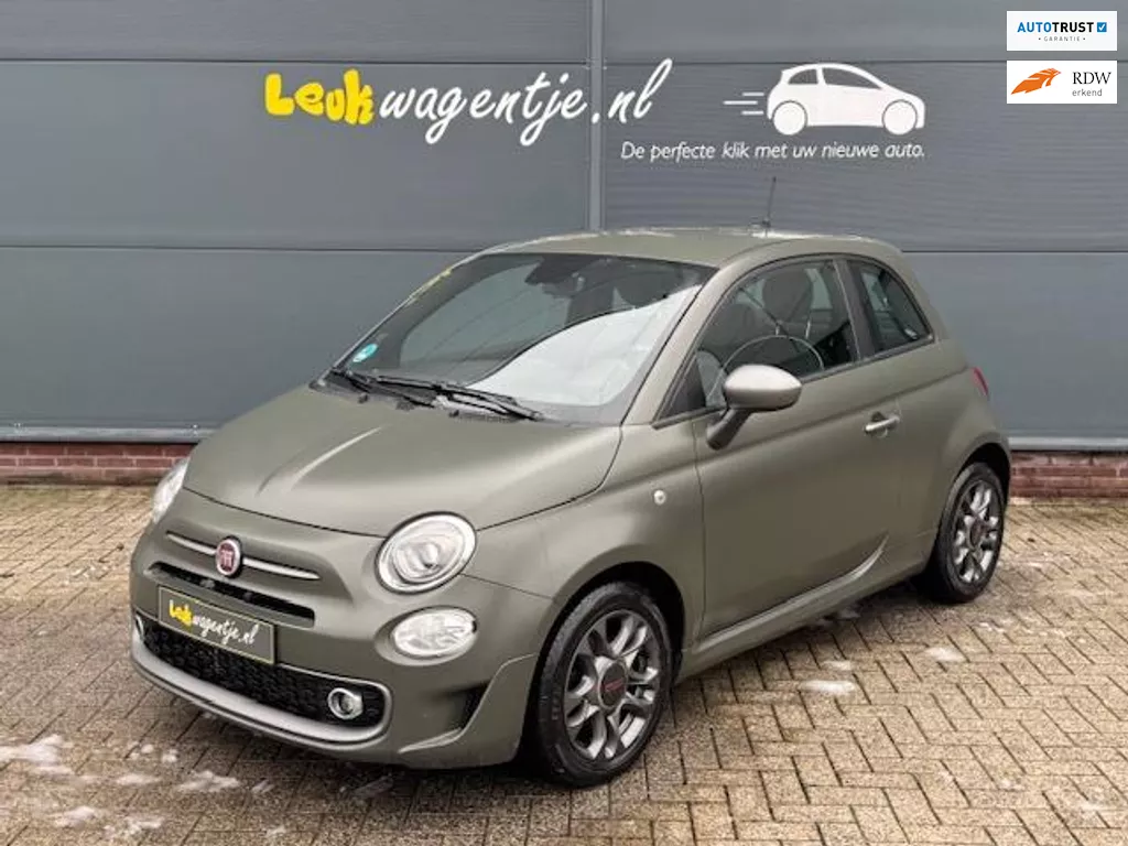 Fiat 500 0.9 TwinAir Turbo Sport *matgroen *carplay *cruise