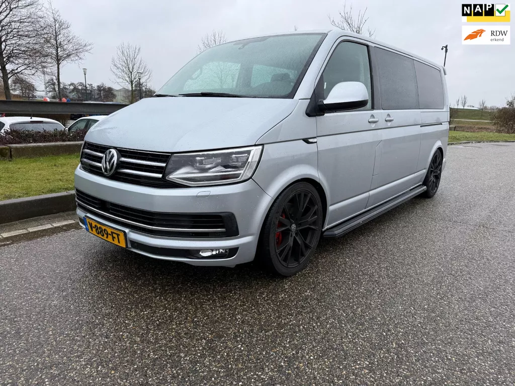Volkswagen Transporter 2.0 TDI L2H1 DC Highline * APK * NAP * Schuifdak * Softclose * 2x Schuifdeur *