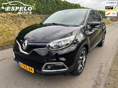 Renault Captur 0.9 TCe Dynamique met onderhoudsboekjes en oa: Navi, Tel, Cruise, Clima, Camera , Isofix, Pdc, Getint glas, Keyless
