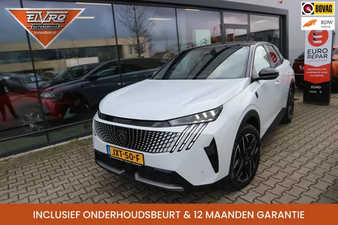 Peugeot 3008 1.2 Hybrid 136 GT AUTOMAAT NAVI 360 CAMERA ALCANTARAPACK MASSAGE STOEL+VOORRUIT+STUURVERW RIJKLAARPRIJS!!
