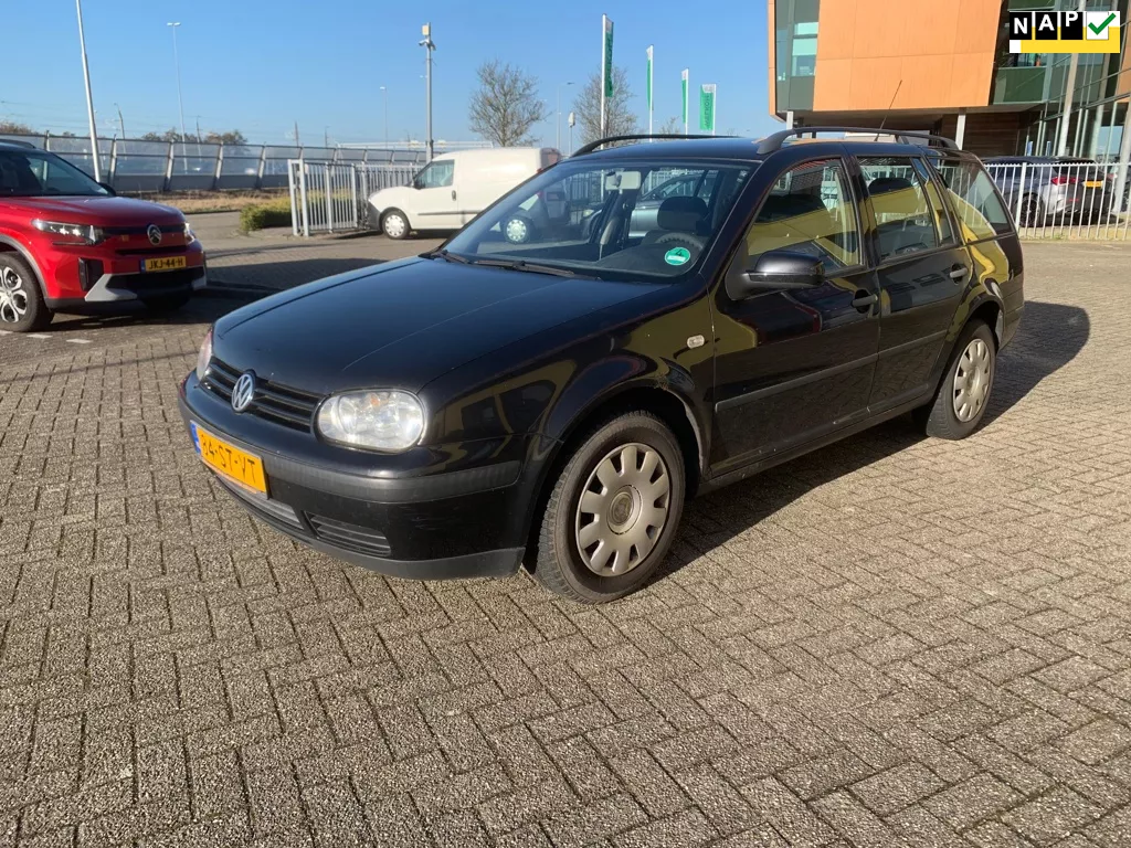 Volkswagen Golf Variant 1.9 TDI Turijn Zwart 2006 Airco
