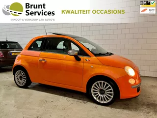 Fiat 500 0.9 TwinAir Lounge Bj.11|Elekt.Dak|Leer|Lees Tekst !!
