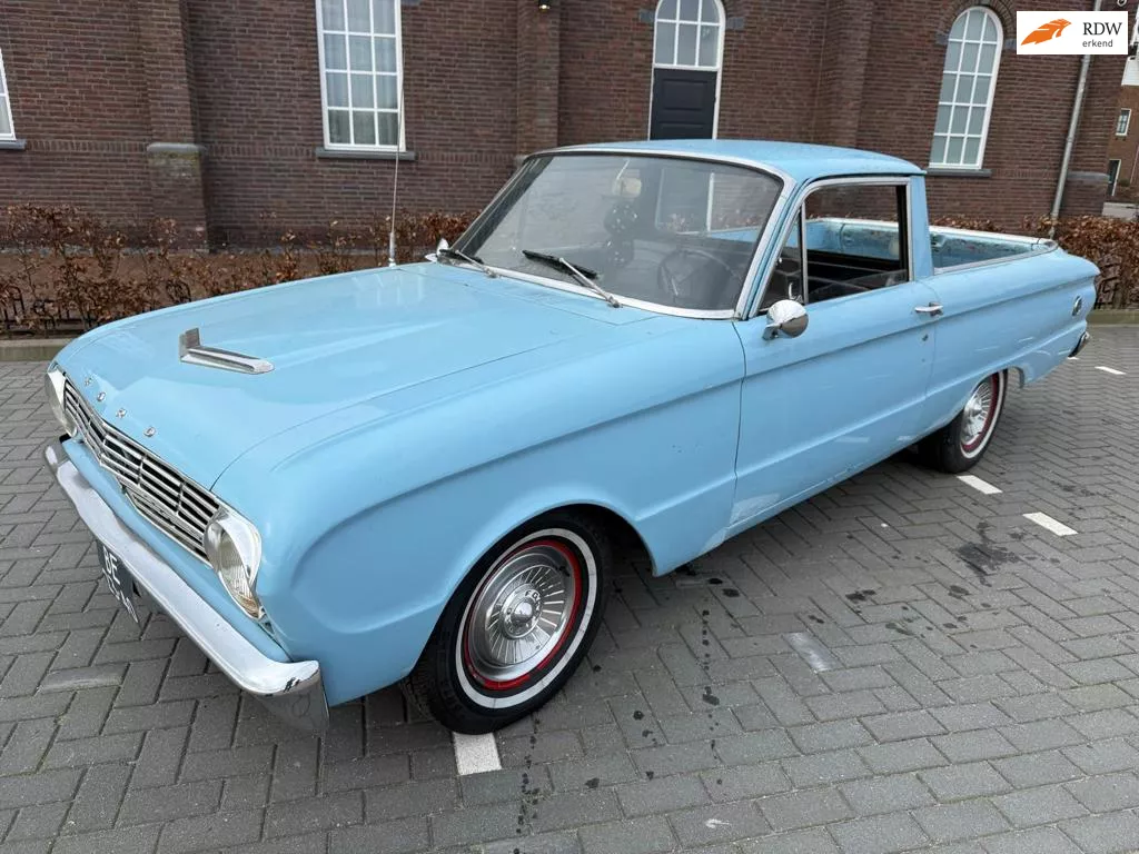 Ford RANCHERO (TK) Falcon 1963 Unieke Pickup APK vrij-6 cil.