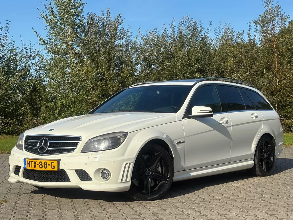 Mercedes-Benz C-klasse Estate C63 AMG 457PK Pano Leer Harman/Kardon Memory Dealer-Onderhouden!