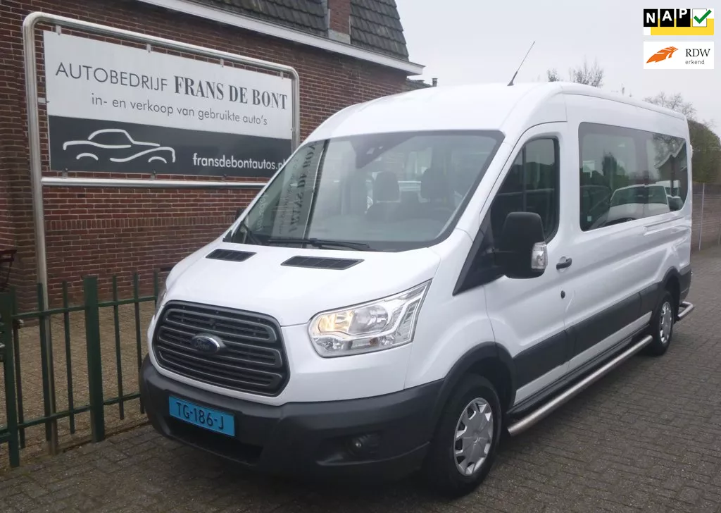 Ford Transit Kombi 310 2.0 TDCI L3H2 Trend AIRCO 9 PERSOONS € 10.750 EX BTW