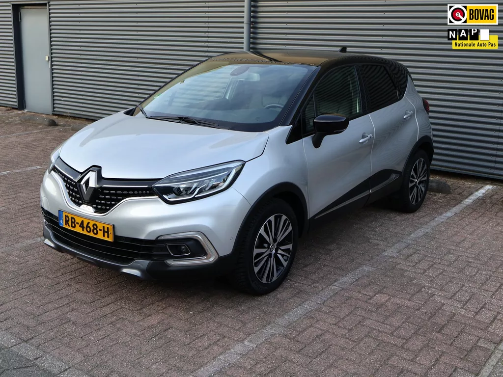 Renault Captur 1.2 TCe Initiale 1e eigenaar Dealer NAP Keyless Pano Bose Leder Navi PDC Trekhaak Camera Cruise Airco APK Garantie