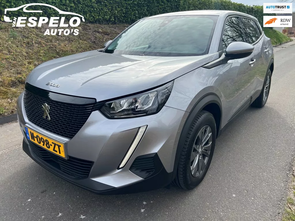 Peugeot 2008 1.2 PureTech Allure Automaat! Virtual cockpit, Verwarmde stoelen, Cruise, Led, Pdc, 16' lm, Clima, Apple/Android, etc